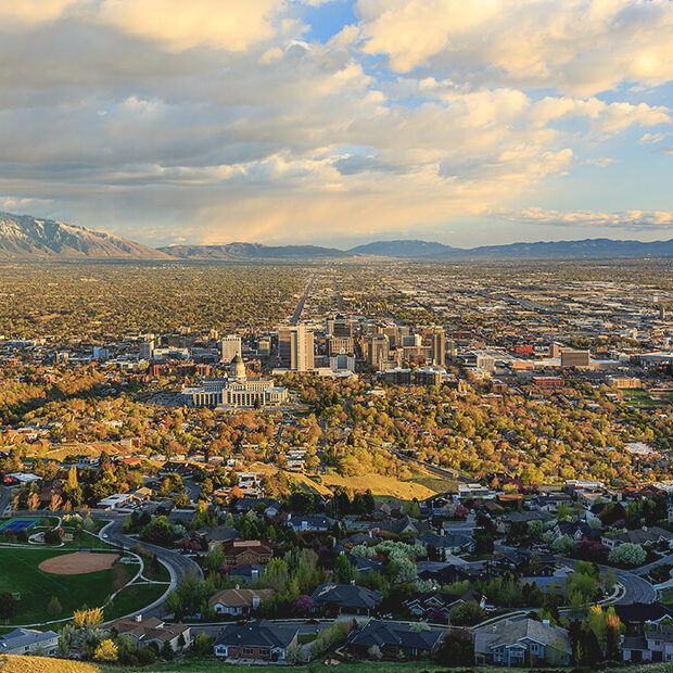 Featured Img Right Aerial view of Salt Lake City